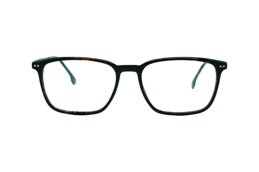 CARRERA-8859 Black & Mixed Color with metal Temple Rectangle Eyeglasses