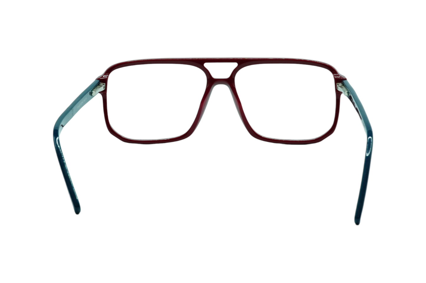 FED FOCUS-FD103 Red & Blue Rectangle Eyeglasses