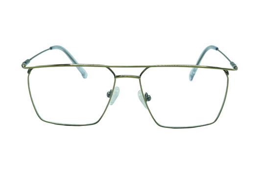 PAVAROTTI 9006 Antique Color Rectangle Eyeglasses