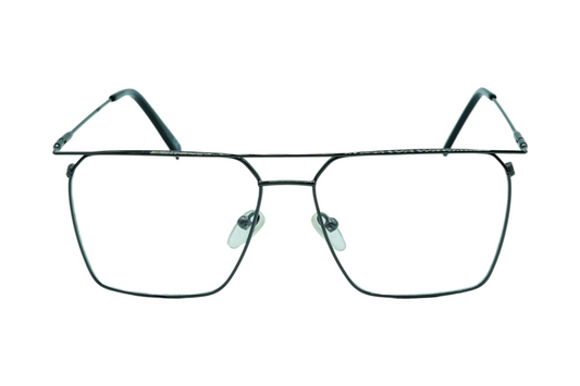 SCOTT SC5330 Metallic Color Rectangle Eyeglasses