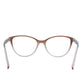 ARMANI EXCHANGE  AX3053 Transparent Brown Cateye Eyeglasses
