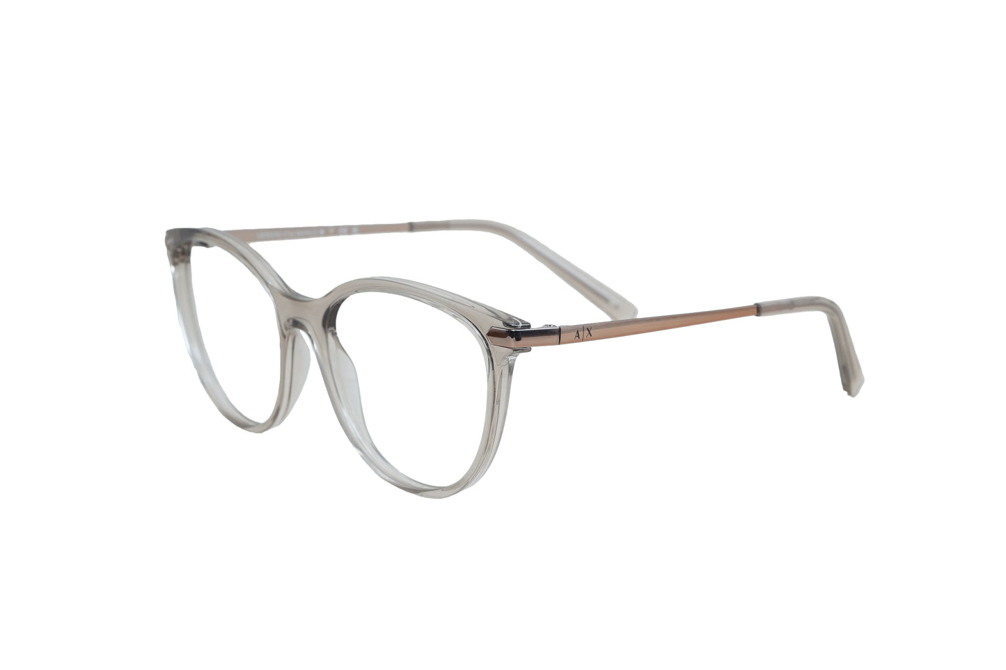 ARMANI EXCHANGE  AX3078 Transparent Brown Cayeye Eyeglasses
