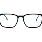 CARRERA-8859 Black & Mixed Color with metal Temple  Rectangle Eyeglasses