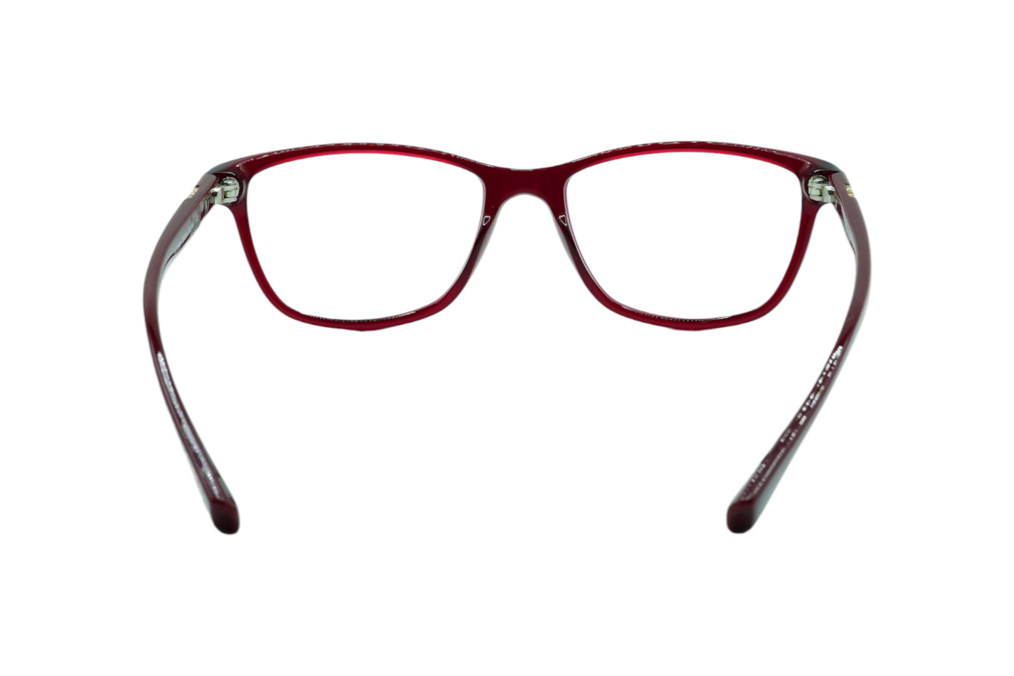 EMPORIO ARMANI EA3099 Transparent Maroon Color Cat Eye Eyeglasses
