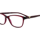 EMPORIO ARMANI EA3099 Transparent Maroon Color Cat Eye Eyeglasses