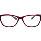 EMPORIO ARMANI EA3099 Transparent Maroon Color Cat Eye Eyeglasses