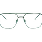 GOTTI Switzerland LAFITTE GRN-GRA Titanium Rectangle Eyeglasses