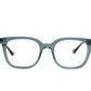 GUCCI GG14970  Transparent Blue Color Rectangle eyeglasses