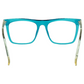 I.Graphic YC-28012  Blue & Yellow Color Rectangle  Eyeglasses