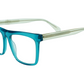 I.Graphic YC-28012  Blue & Yellow Color Rectangle  Eyeglasses