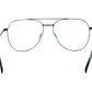 INTENSE FOCUS-DAPPER11 Antique Aviator Eyeglasses