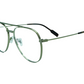 INTENSE FOCUS-DAPPER11 Antique Aviator Eyeglasses