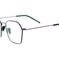 INTENSE FOCUS-LUSTER 17 Black & Pink  Hexagon shape Metal  Eyeglasses