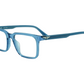 POLICE VPLF76K Transparent Blue  Color Rectangle  Eyeglasses