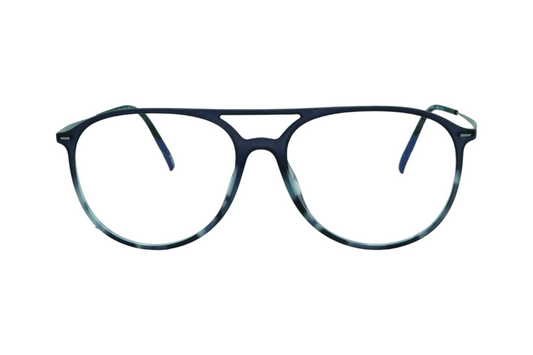 SILHOUETTE  2948 black Mix color Aviator Eyeglasses