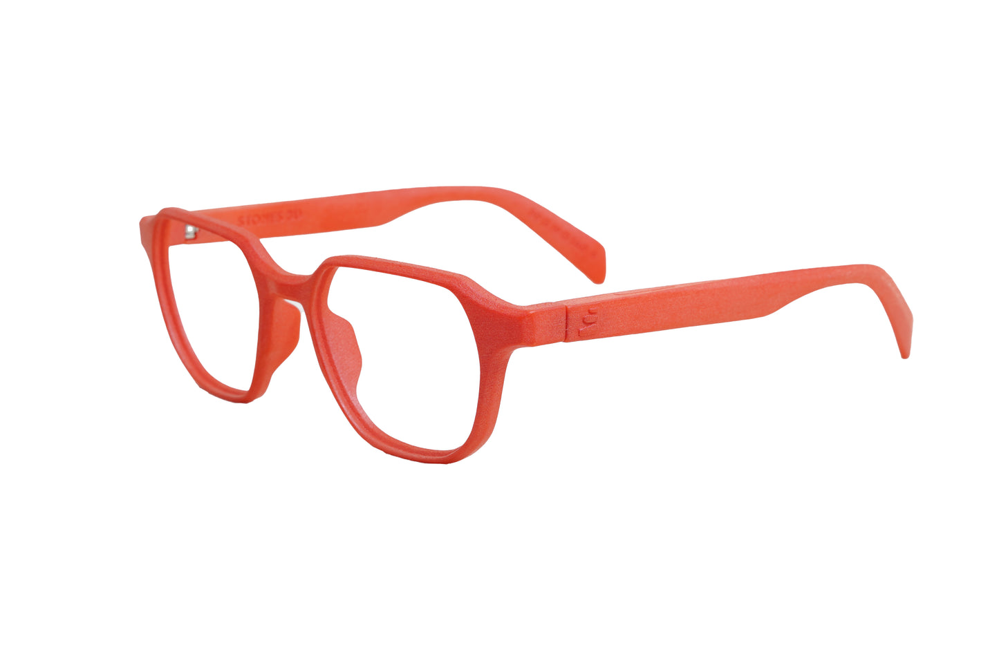STONES 3D PUERTO L  Orange  Color Eyeglasses