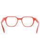 STONES 3D PUERTO L  Orange  Color Eyeglasses