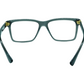VERSACE 3328 Transparent black  color Rectangle Eyeglasses